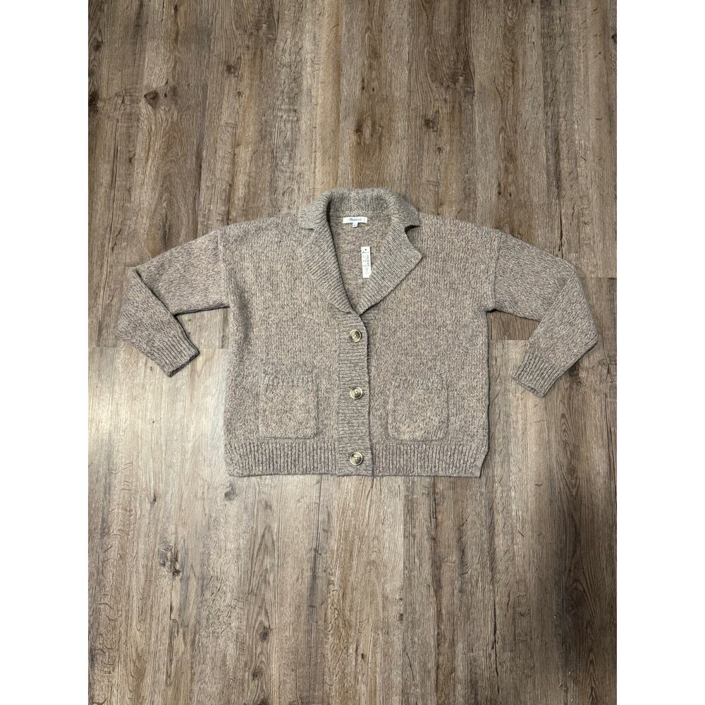 Madewell Women’s Dalny Notch-Collar Cardigan Sweater Size XS